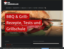 Tablet Screenshot of die-nordgriller.de